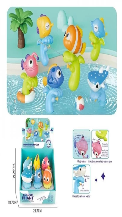 تفنگ آبپاش ماهی ها