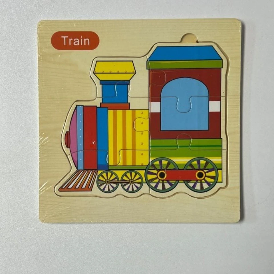 پازل چوبی قطار