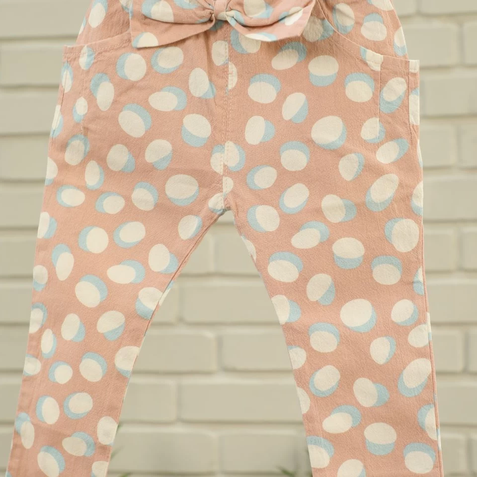 شلوار دخترانه پاپیونی