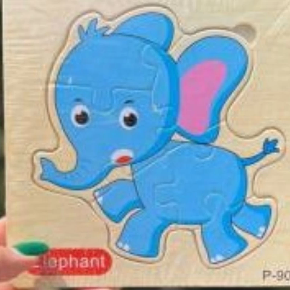 پازل چوبی فیل