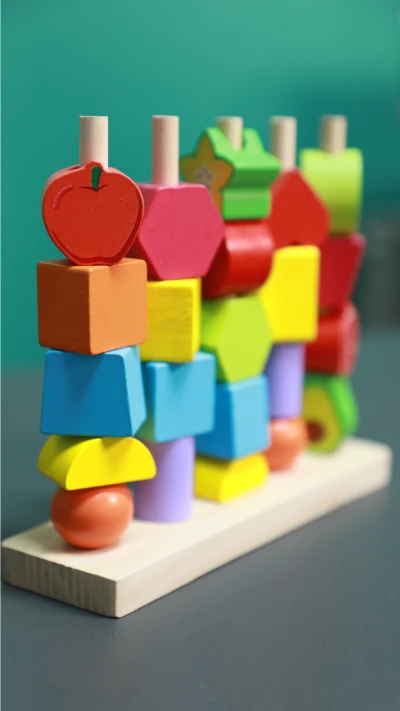 میله و مهره الگو دار