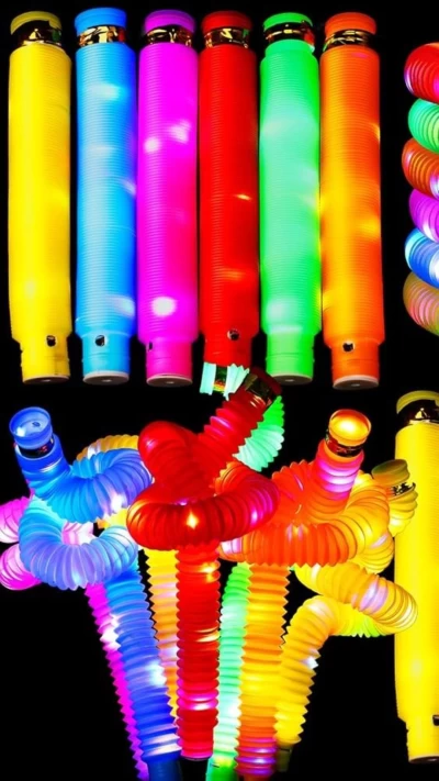 لوله حسی چراغدار(پک 6 عددی)