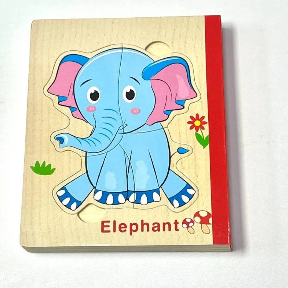 پازل کتابی حیوانات