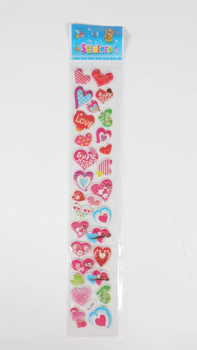 استیکر قلمی طرح قلب لاو