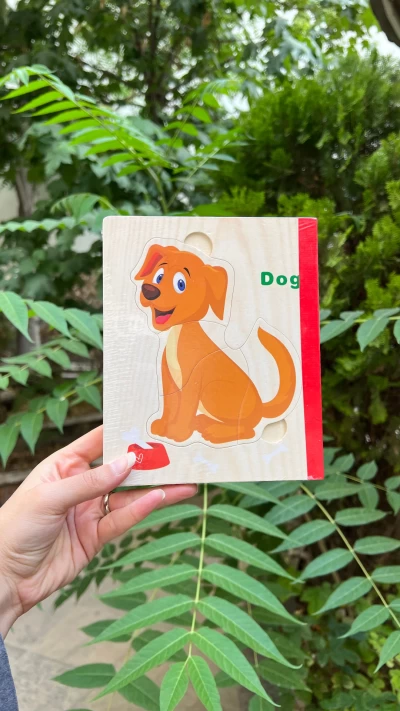 پازل کتابی حیوانات مزرعه 3