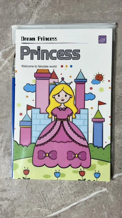 دفتر آبرنگی متوسط پرنسس