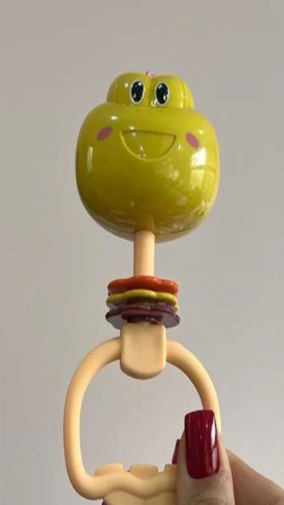 جغجغه دستی قورباغه