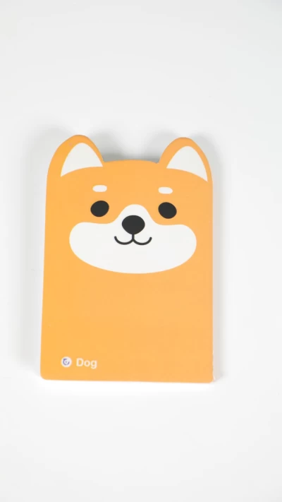 دفتر یادداشت حیوانات مدل سگ