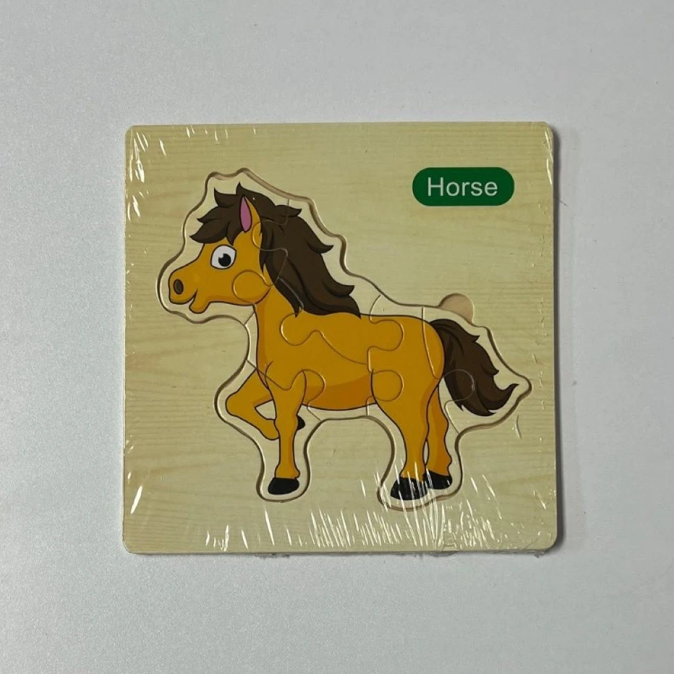 پازل چوبی اسب