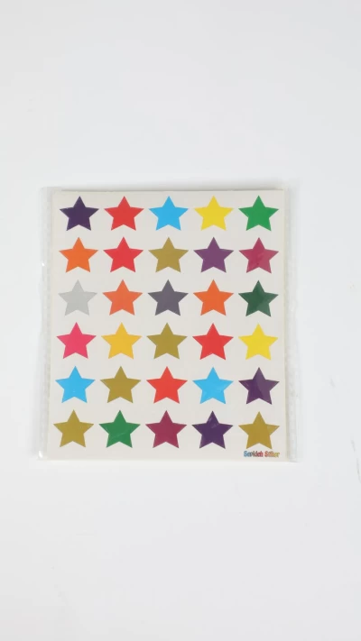 استیکر ستاره ( برگه ای)
