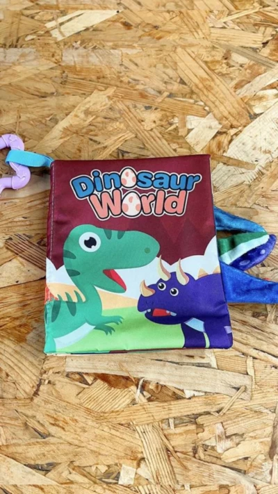 کتاب حسی مربعی دایناسور