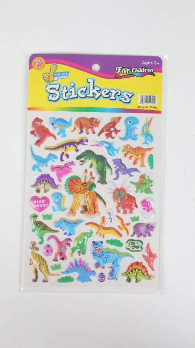 استیکر پشت سفید دایناسور