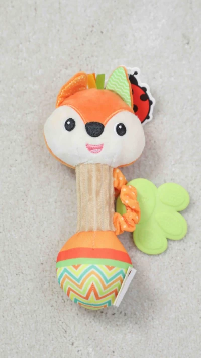 جغجغه پارچه ای روباه