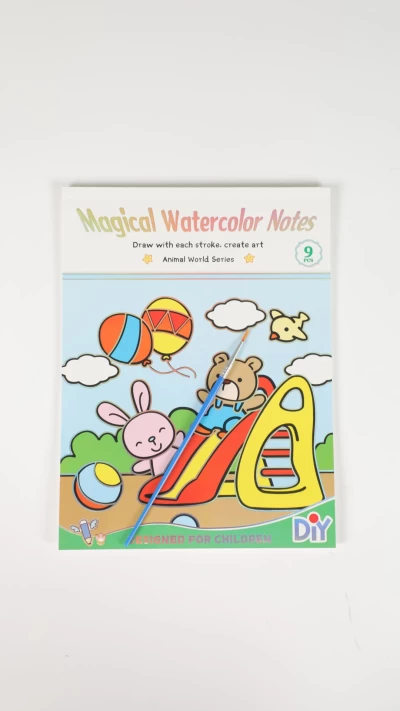 دفتر آبرنگی بزرگ پارک حیوانات