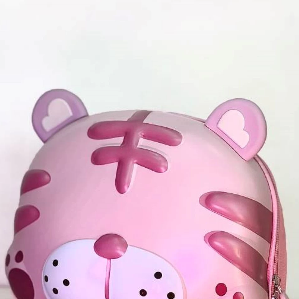 کوله پشتی ببر صورتی