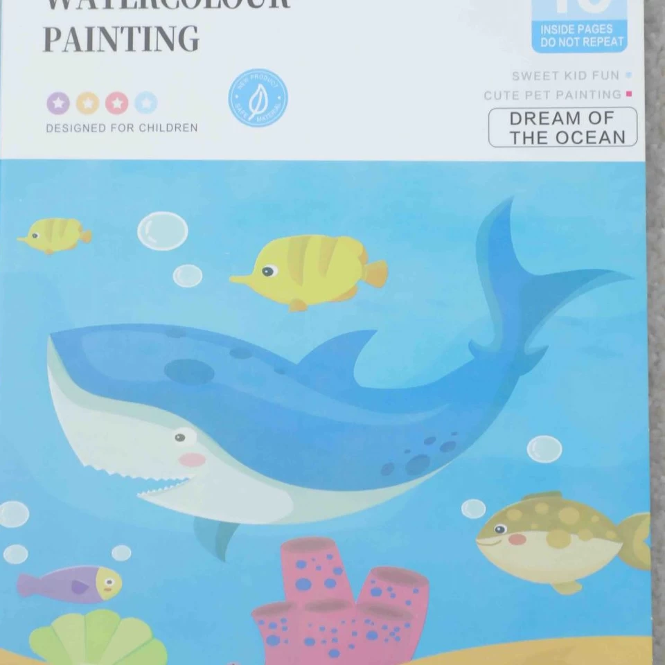 دفتر آبرنگی پالت دار اقیانوس