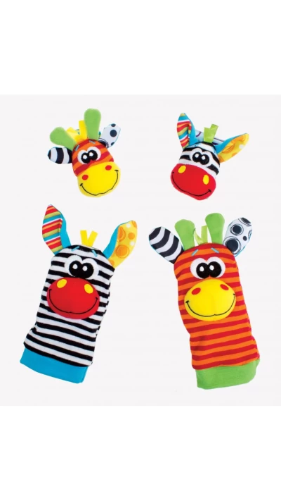 ست دستبند و جوراب نوزادی