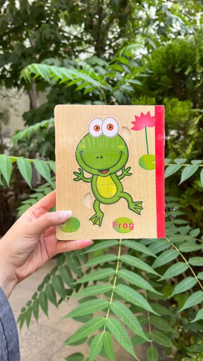 پازل کتابی حیوانات مزرعه 1