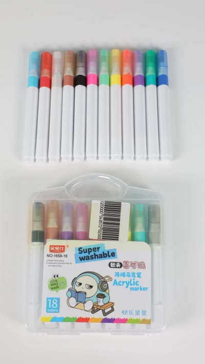 ماژیک 18 رنگ