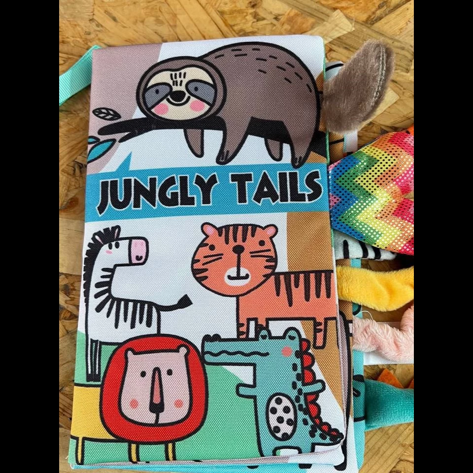 کتاب حسی مستطیلی حیوانات جنگل ۲