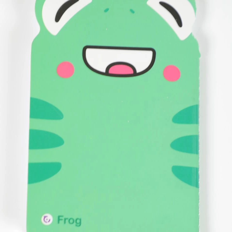 دفتر یادداشت حیوانات مدل قورباغه