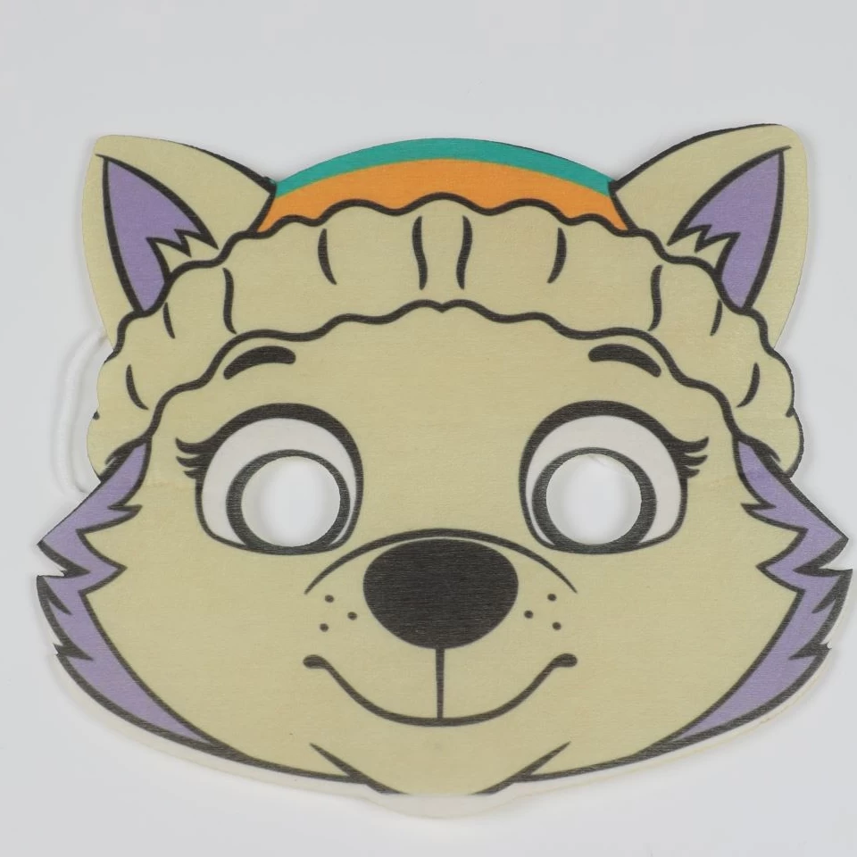 ماسک پارچه ای سگ کرم