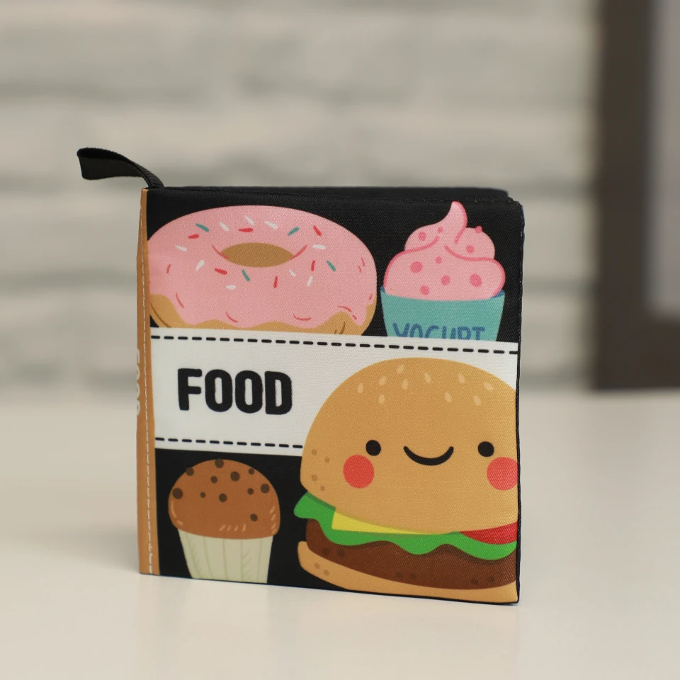 کتاب سیاه و سفید رنگی غذا