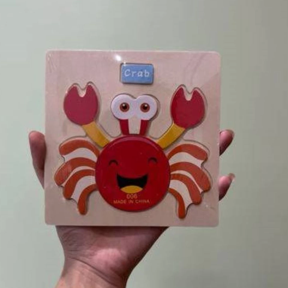 پازل چوبی خرچنگ