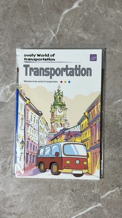 دفتر آبرنگی متوسط ماشین ها