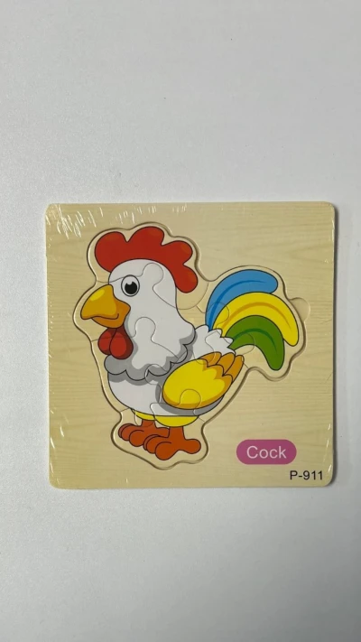 پازل چوبی خروس