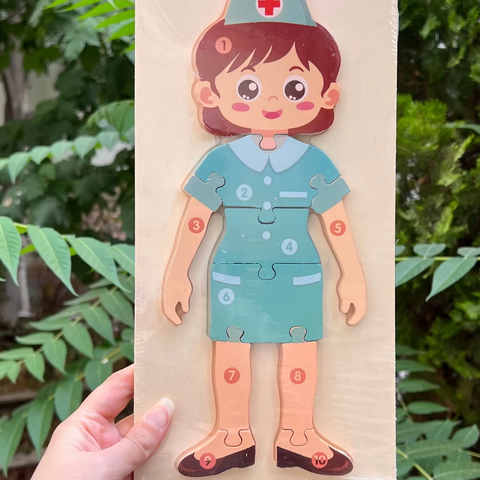 پازل مشاغل : پرستار