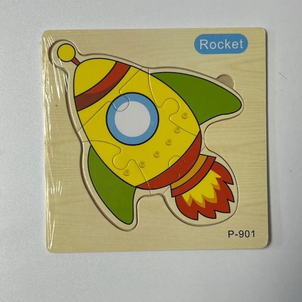 پازل چوبی راکت