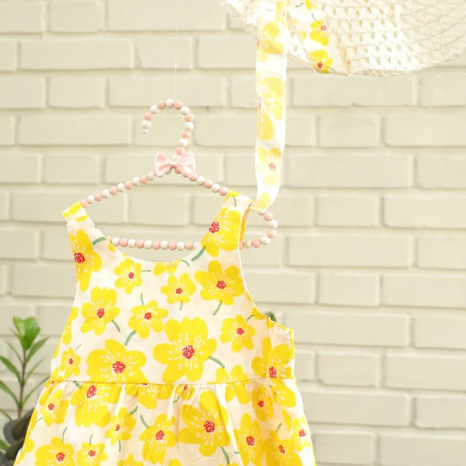 پیراهن دخترانه با کلاه