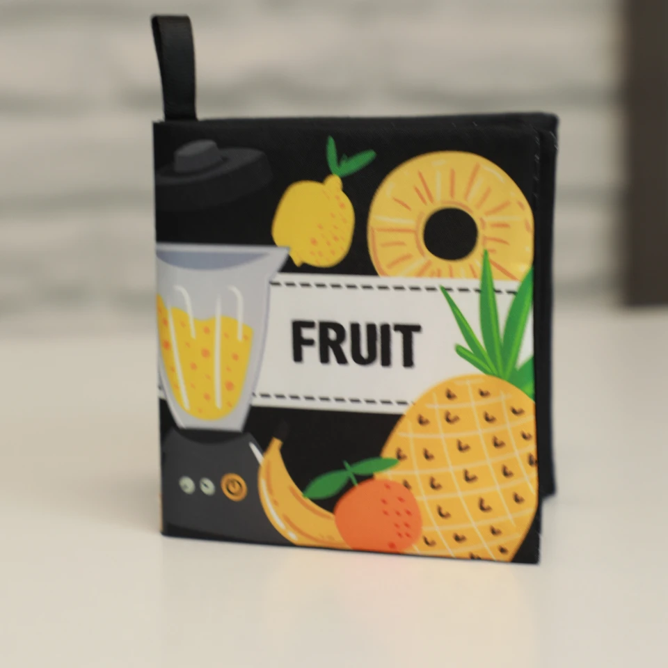 کتاب سیاه و سفید رنگی میوه