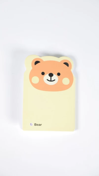 دفتر یادداشت حیوانات مدل خرس