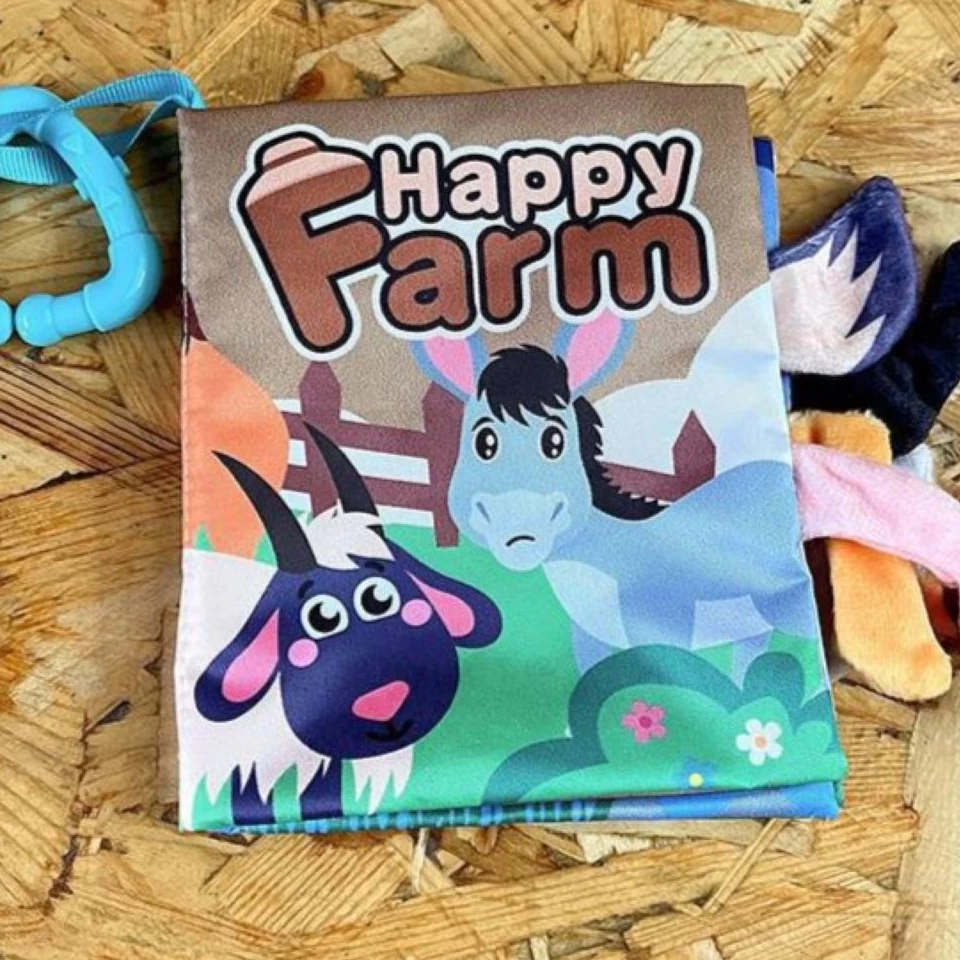 کتاب حسی مربعی حیوانات اهلی