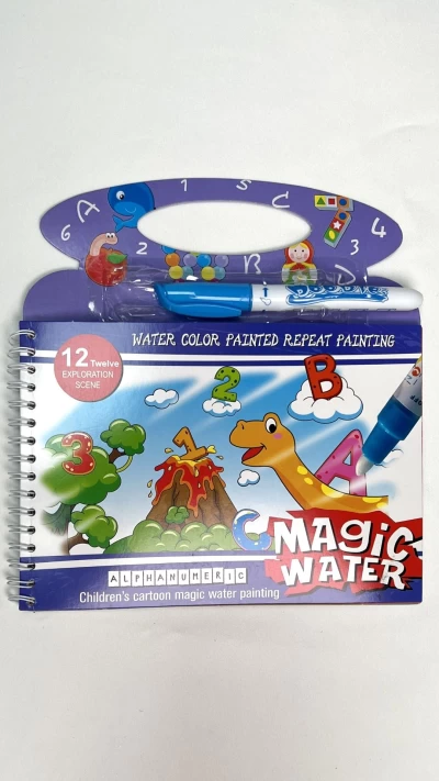 دفتر جادویی دایناسور بنفش