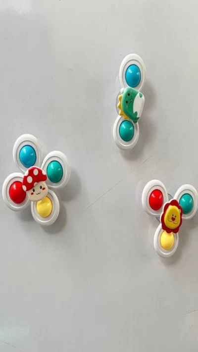 اسپینر فانتزی جغجغه ای سه تایی