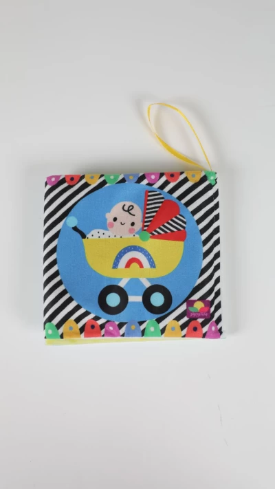 کتاب پارچه ای اولین کتاب رنگی نینی