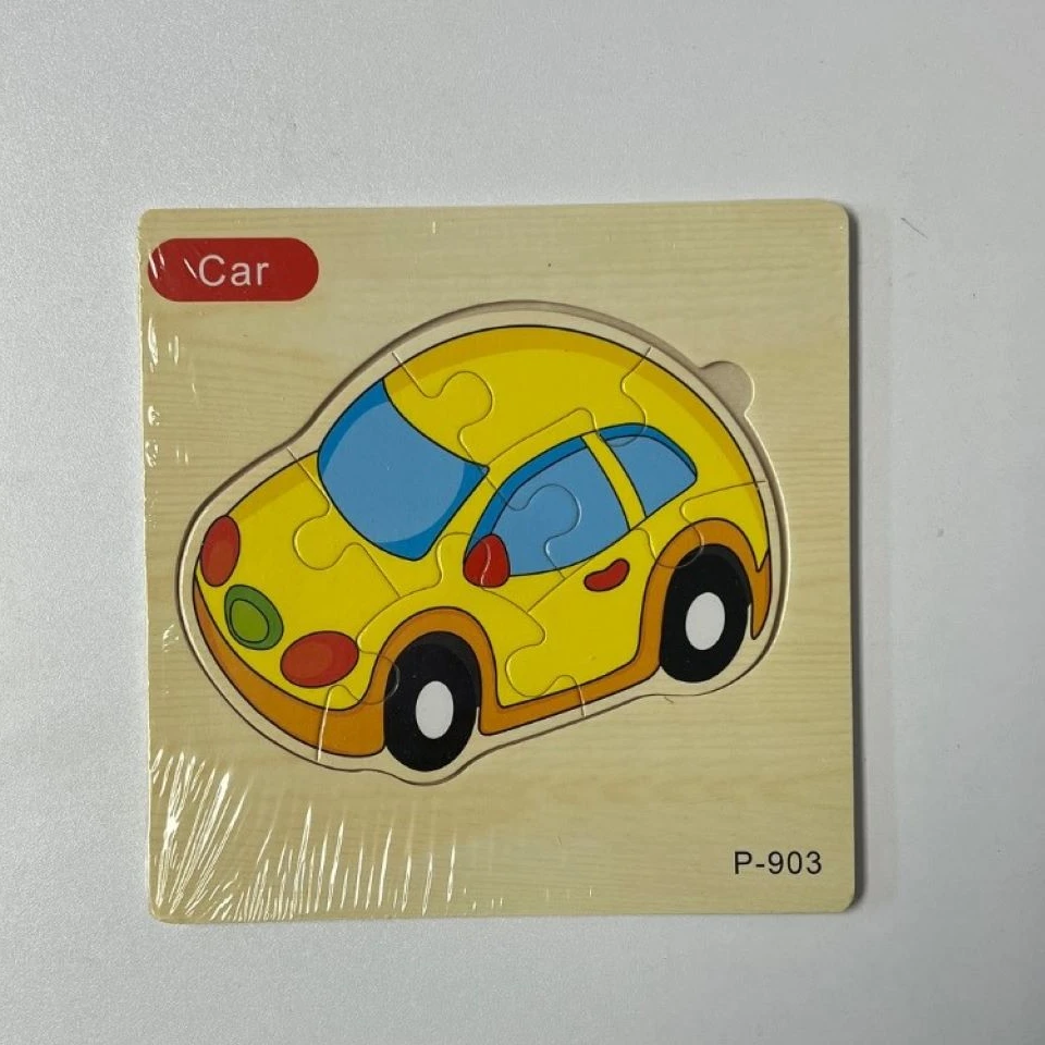 پازل چوبی ماشین