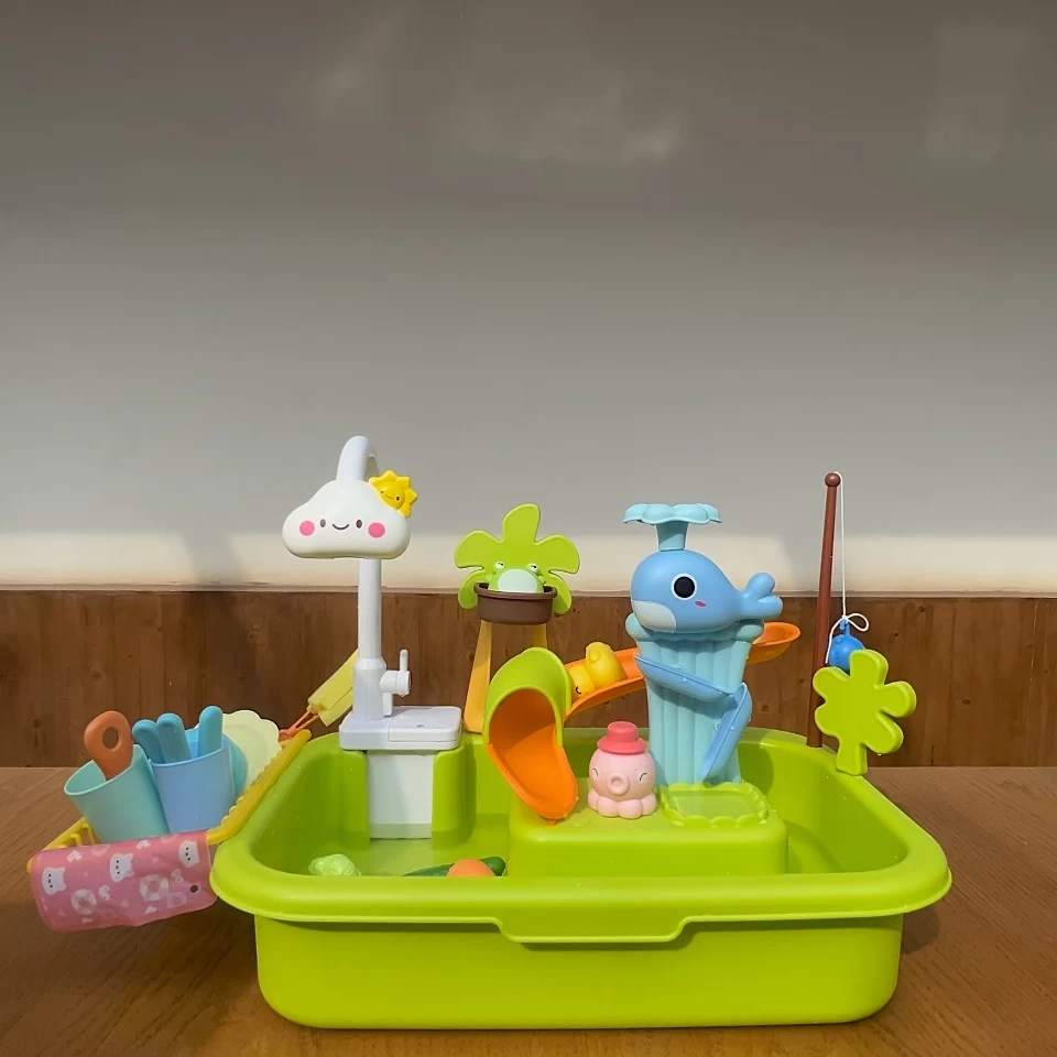 سینک بزرگ سرسره ای