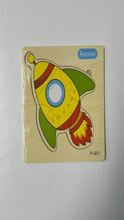 پازل چوبی راکت