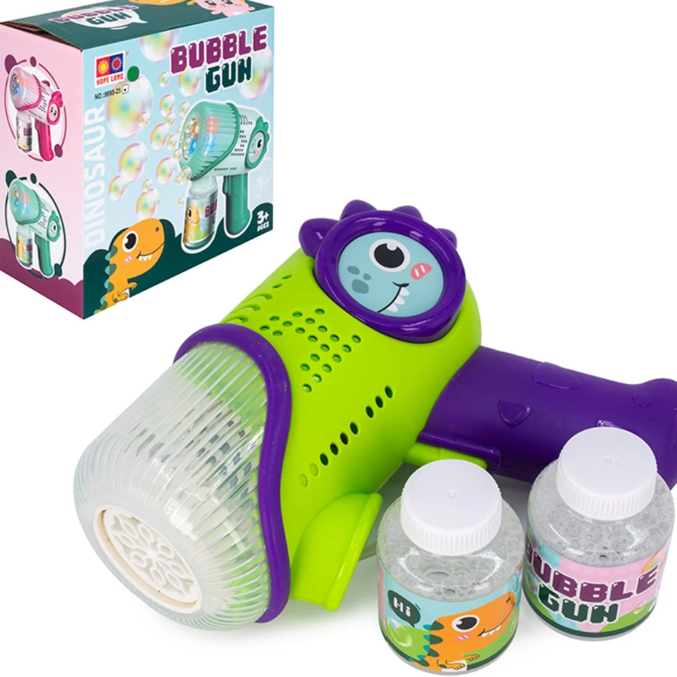 تفنگ حباب ساز دایناسوری (دارای دو مایع)