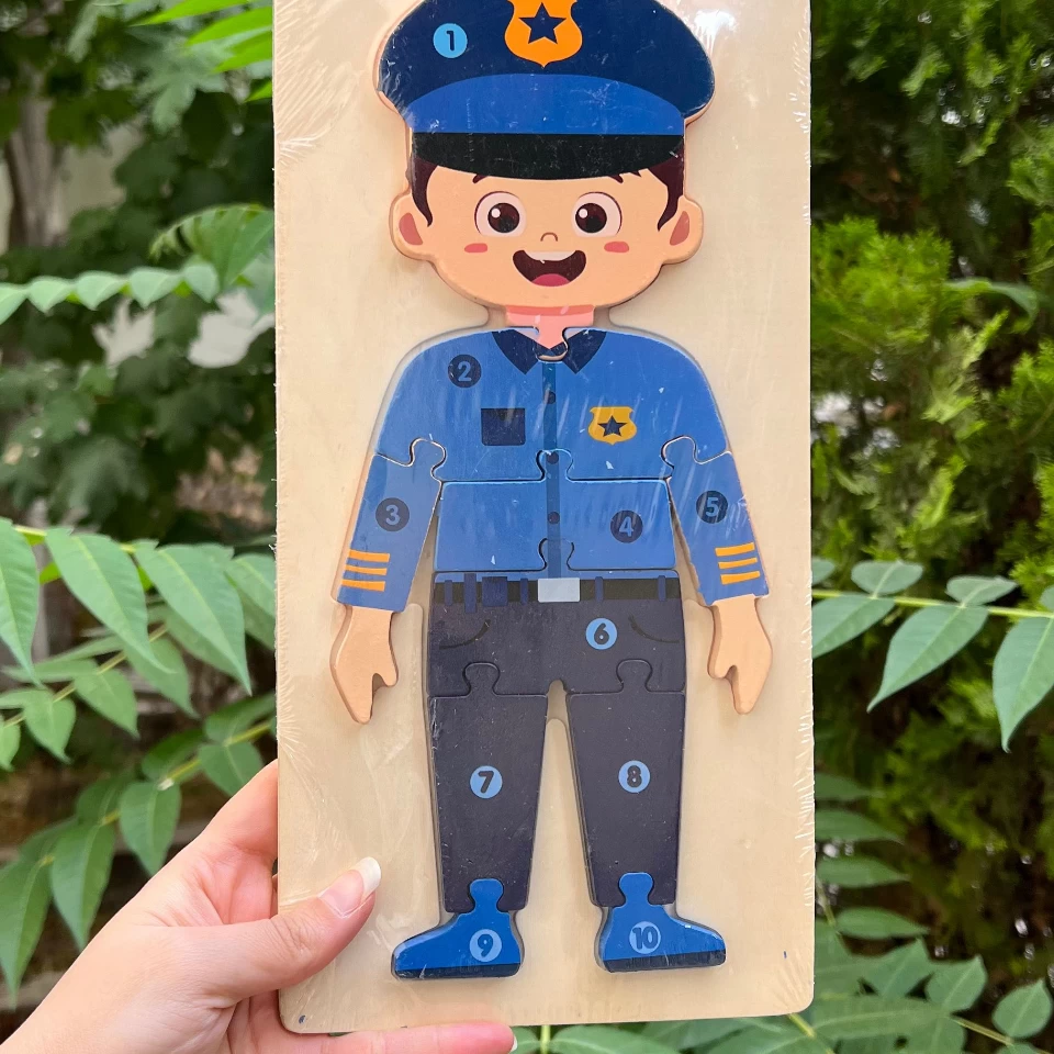 پازل مشاغل : پلیس