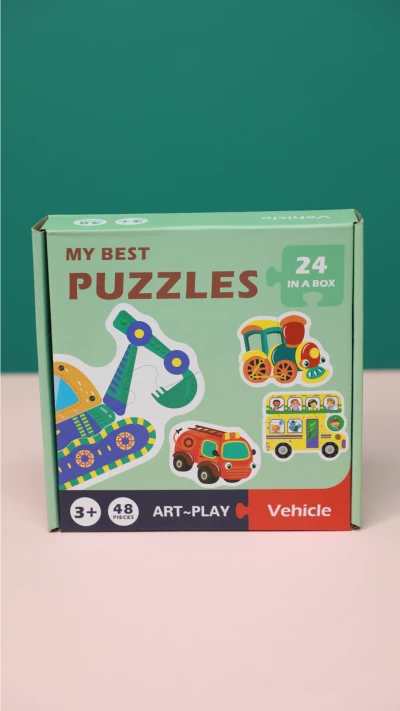 پازل دوتکه وسایل نقلیه