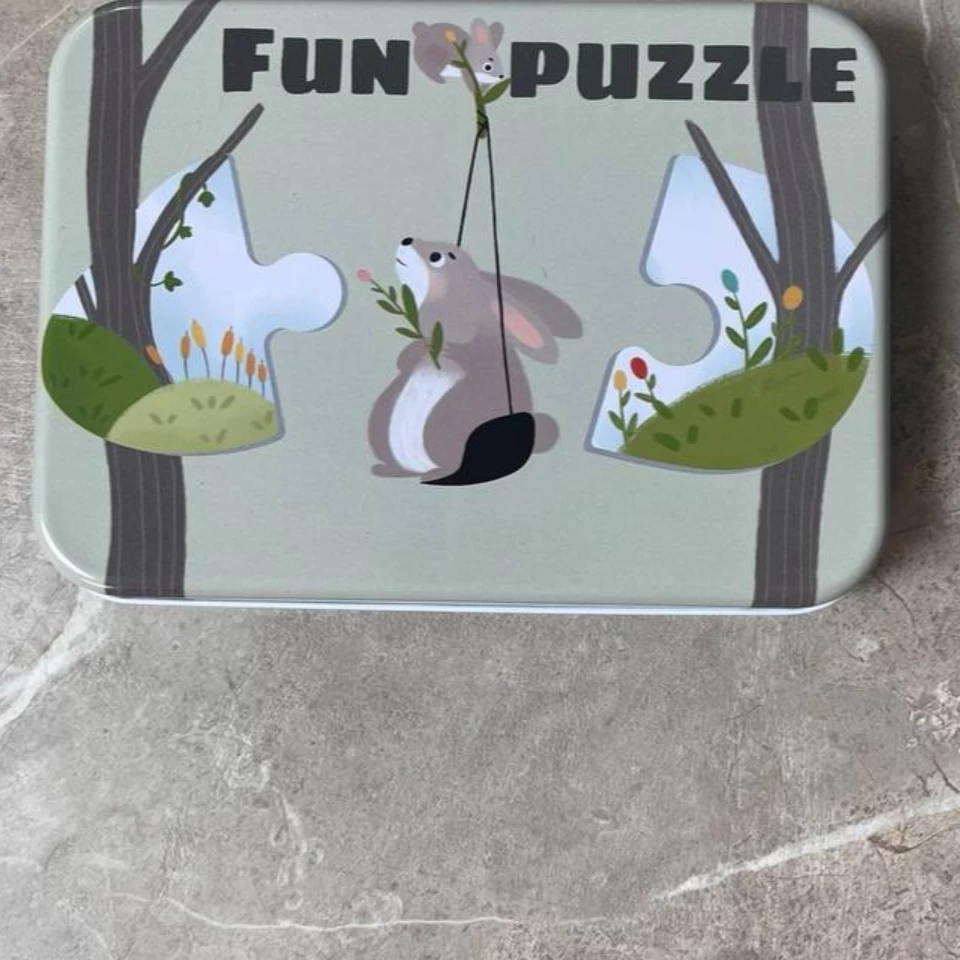 پازل دو تیکه حیوانات و بچه هاشون