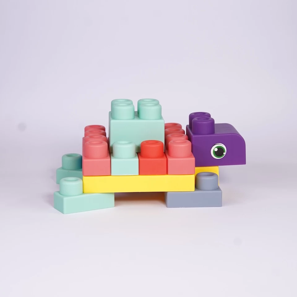 لگو نرم 20 تیکه چرخدار