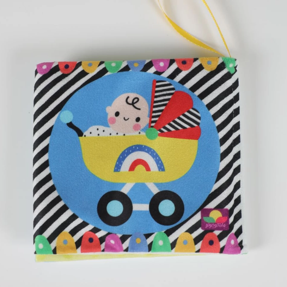 کتاب پارچه ای اولین کتاب رنگی نینی