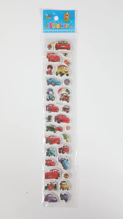 استیکر قلمی طرح ماشین مکوئین