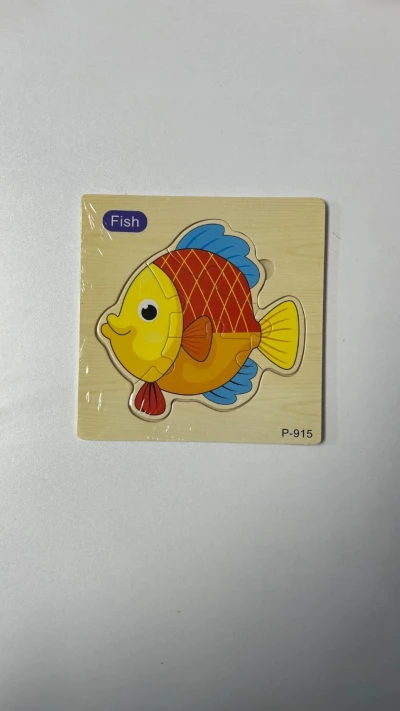 پازل چوبی ماهی